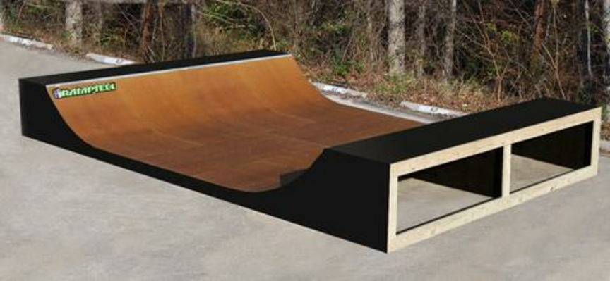 Skatepark mit Halfpipes und Miniramps!